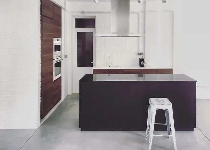 Loft Industrial Con Cine Y Diseno Lägenhet *